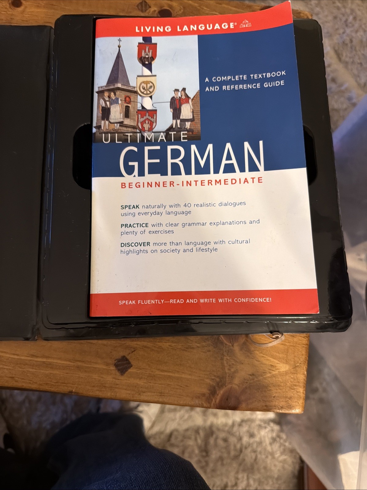 Ultimate German Beginner-Intermediate Living Language Course Book + SET A,B 8 Cd