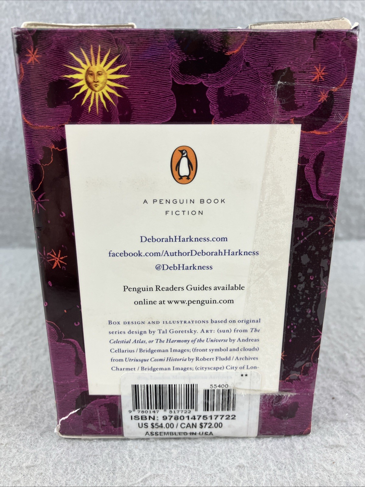 All Souls Trilogy Box Set Deborah Harkness Three Books Paperback Slipcase 1-3