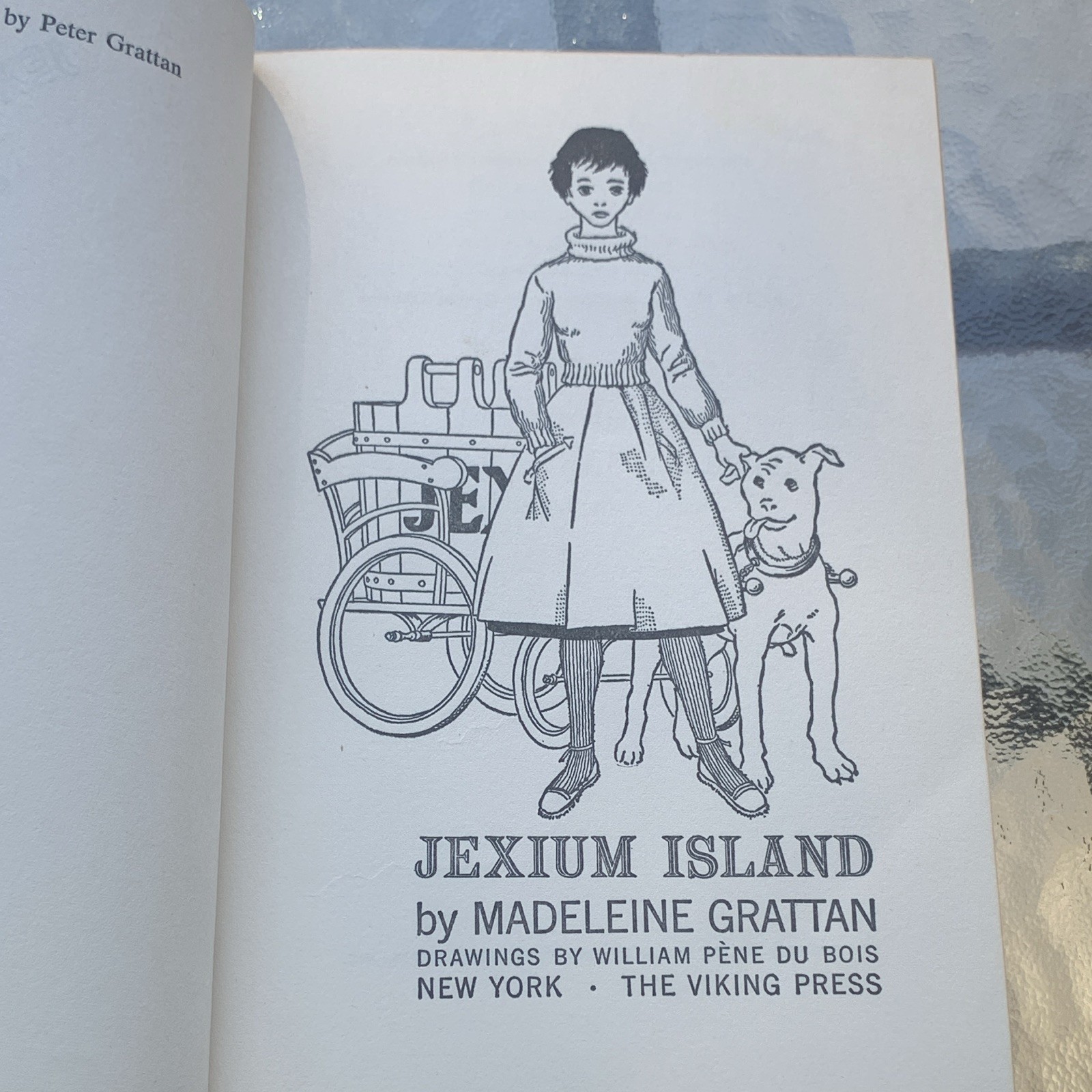 Jexium Island by Madeleine Grattan Hardcover 1957 Viking Illustrated Ages 4-8