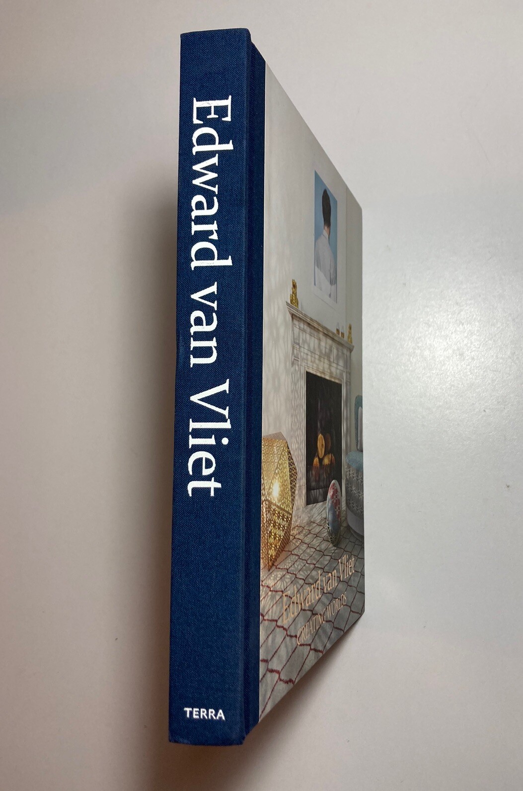 “EDWARD VAN VLIET: Creating Worlds” 2014 HARDCOVER First Print Terra Publishing