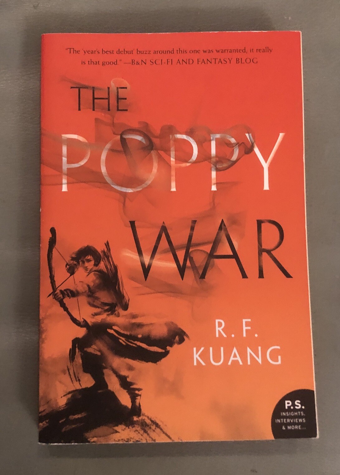 The Poppy War: A Novel by R. F. Kuang (2019, Trade Paperback)