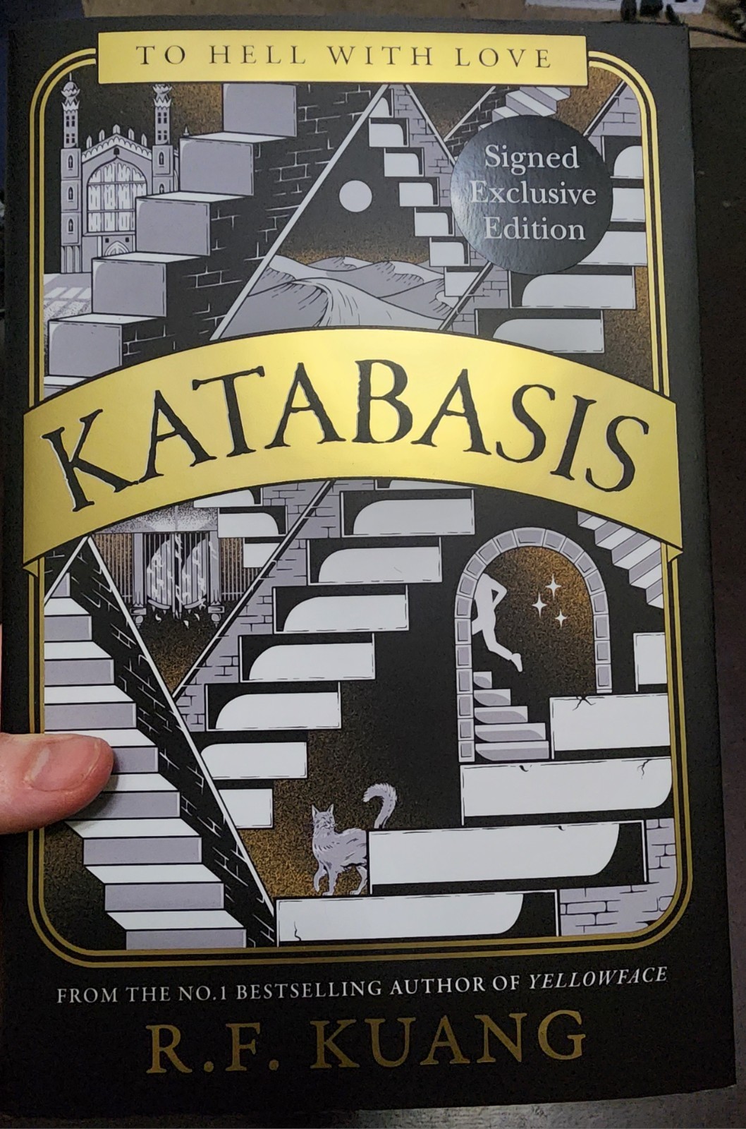 Katabasis by R. F. Kuang Waterstones Signed Exclusive Edition