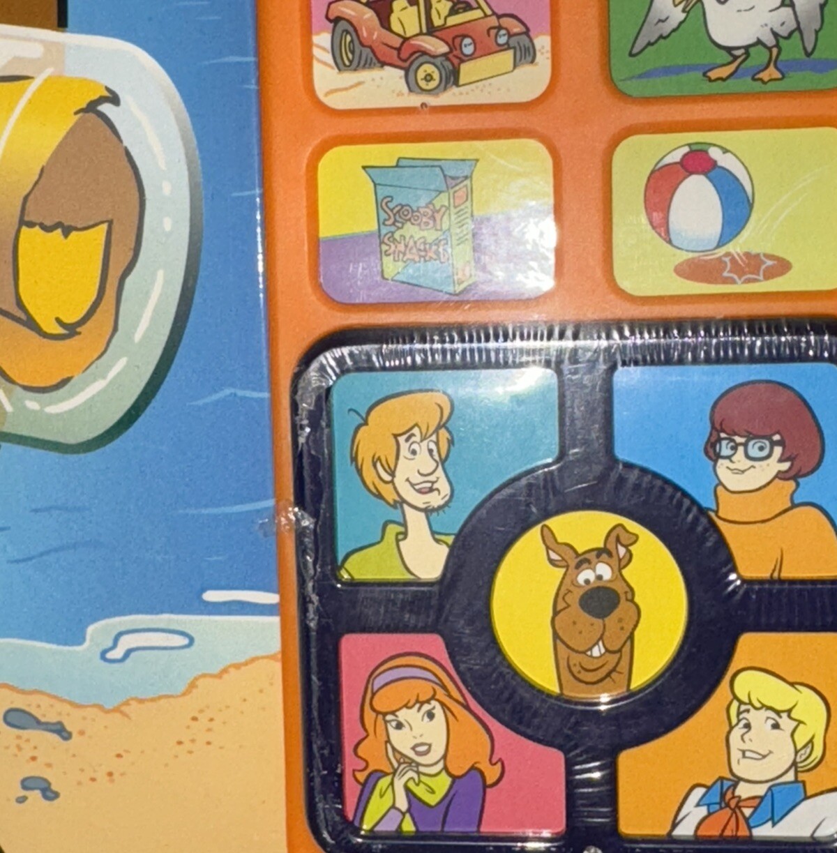 Scooby-Doo! MESSAGE IN A BOTTLE Interactive Play-A-Sound Book 2004 – New sealed!