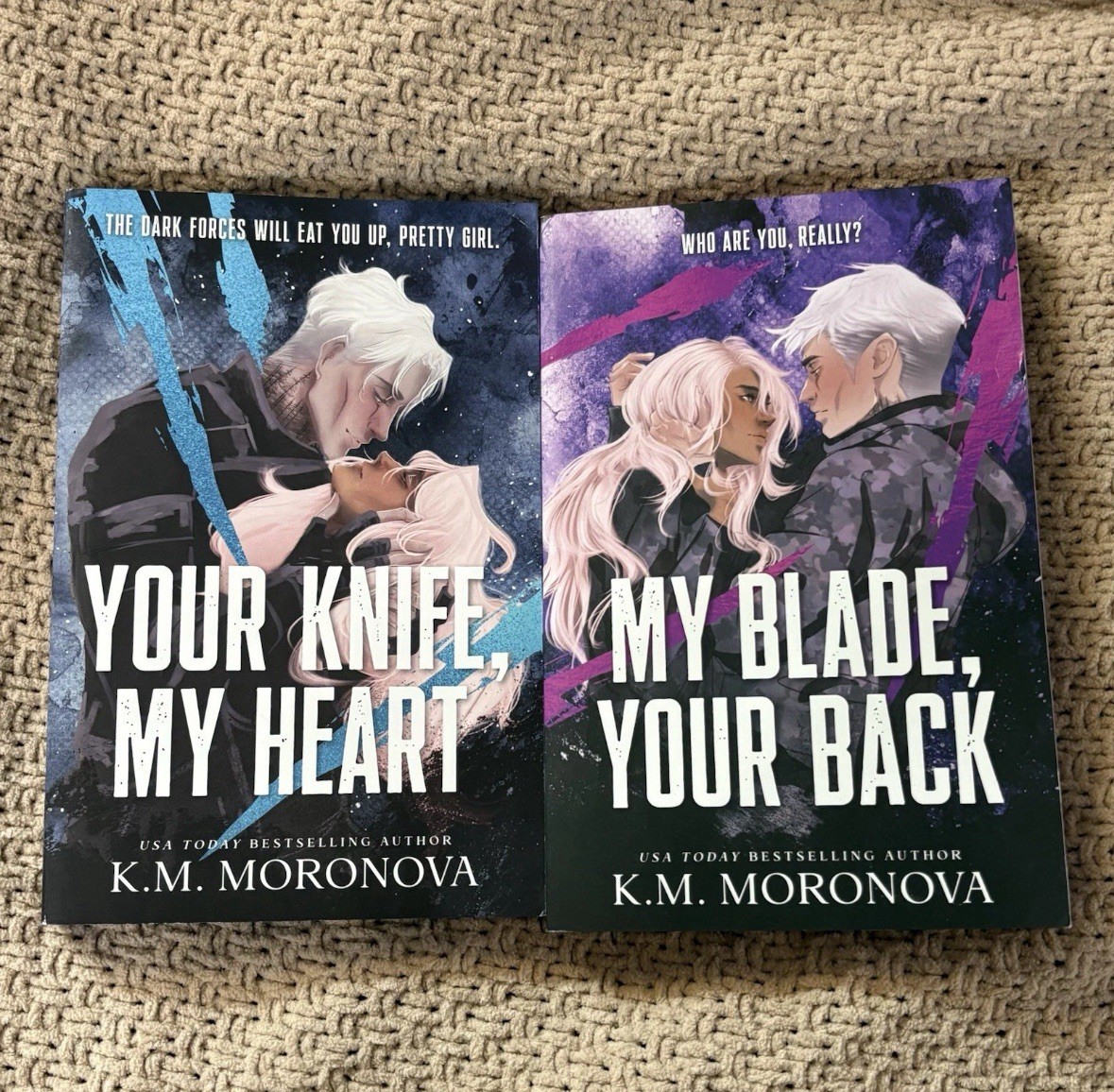 K.M. Moronova – Your Knife, My Heart + My Blade, Your Back Deluxe Dark Romance