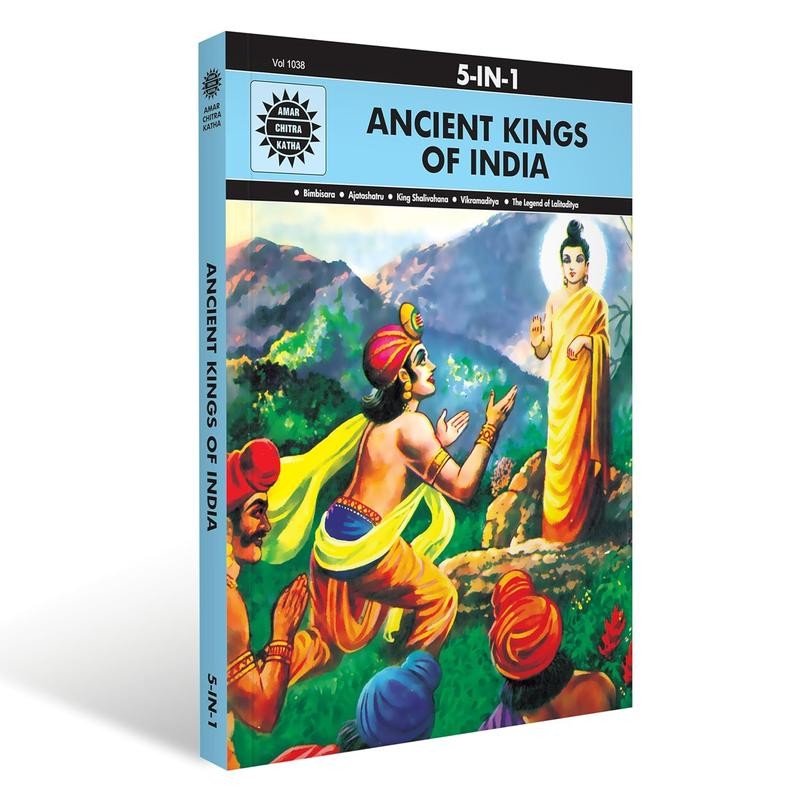 Ancient Kings Of India (1038) – Brand New by Amar Chitra Katha Paperback Brand N