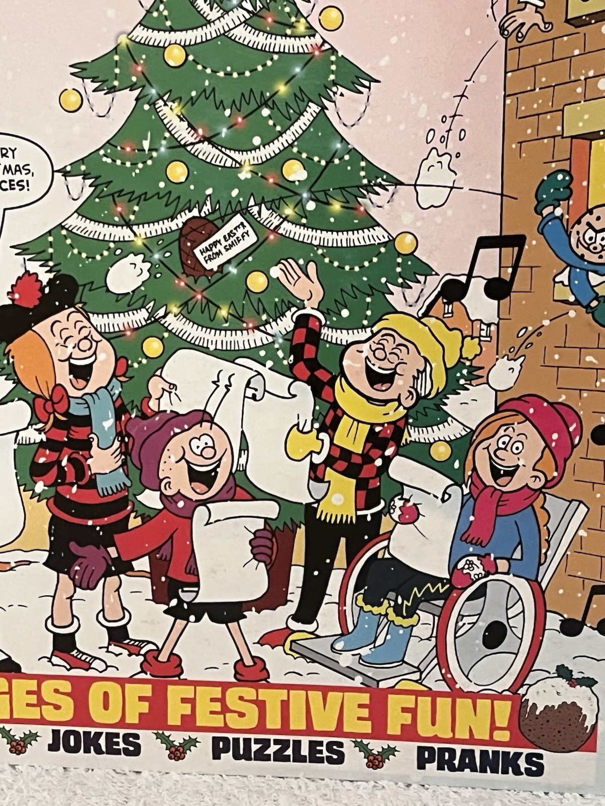 Beano Christmas Special 2018 by Beano Book with 23 Stickers 68 pages Festive Fun