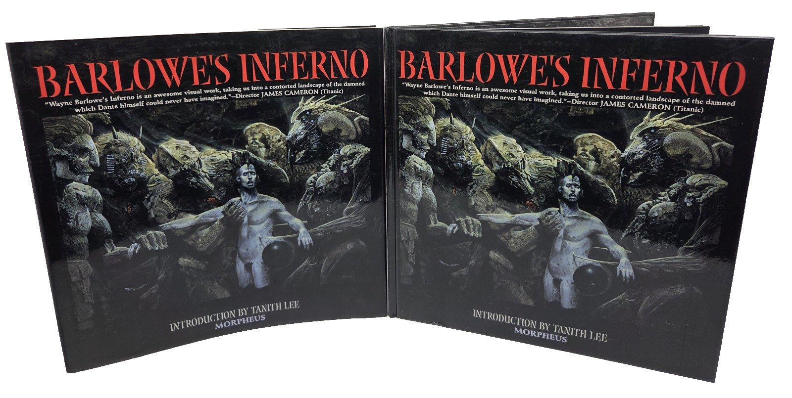 Barlowe’s Inferno by Wayne Barlowe (1998, Hardcover) 1st Edition