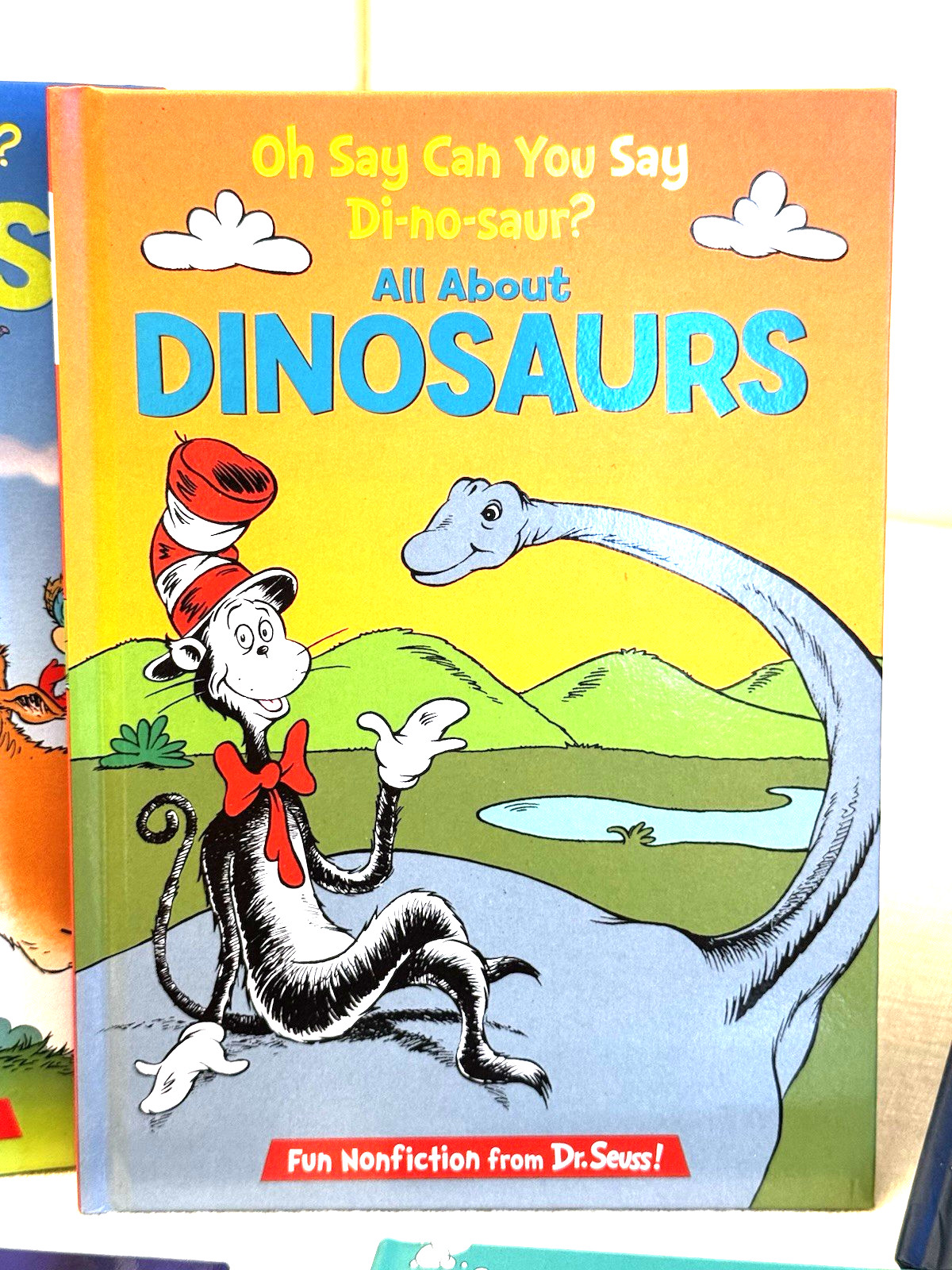 Dr. Seuss Cat in the Hat Learning Library 5 Book Set Sharks Dinosaurs Farms