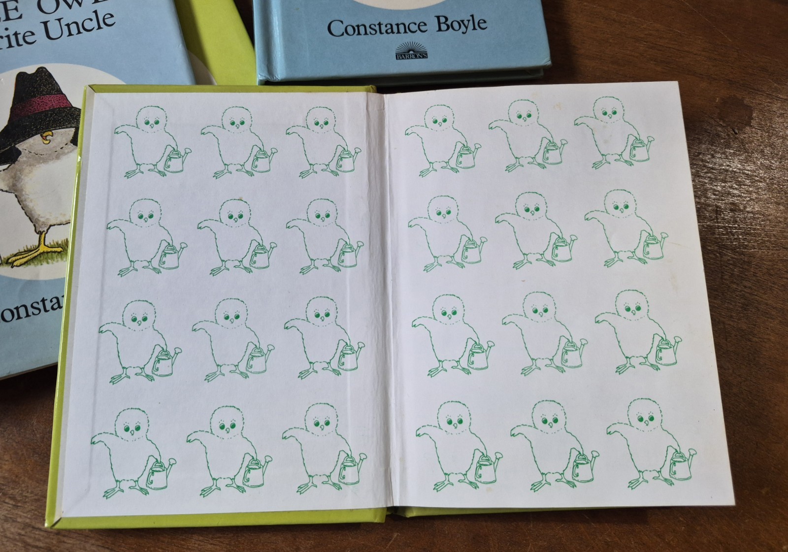 Little Owl’s Favorite Uncle First Edition Book Constance Boyle 1985 Belgium