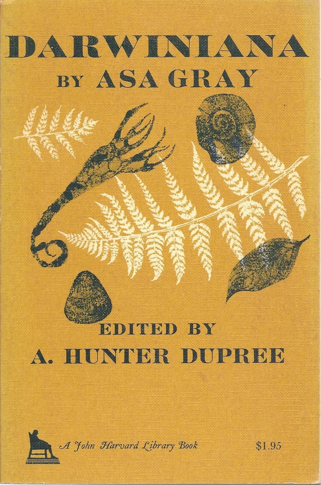 Darwiniana Asa Gray 1963 Harvard Univ Press Evolution Biology Paperback
