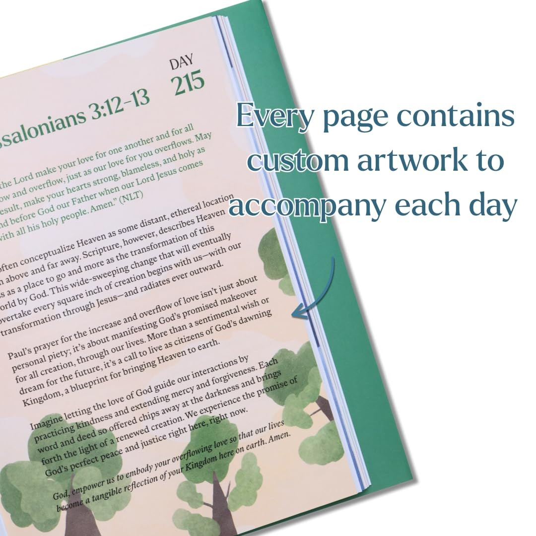 A Beautiful Year with Jesus (HC): The Daily Devotional For 365 Days in the Bible