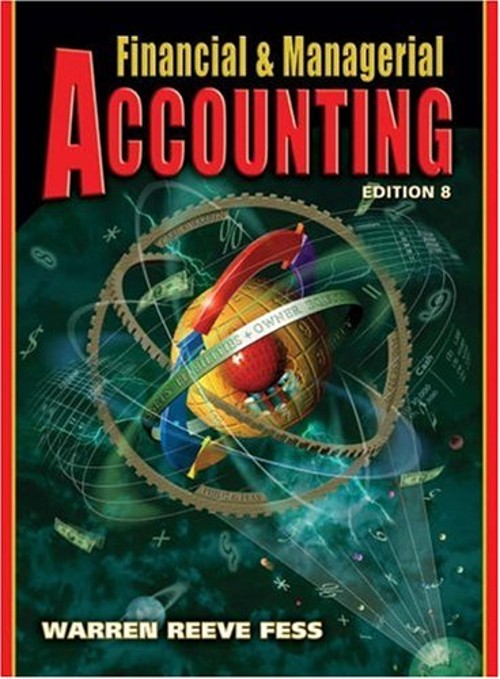 Financial and Managerial Accounting Hardcover