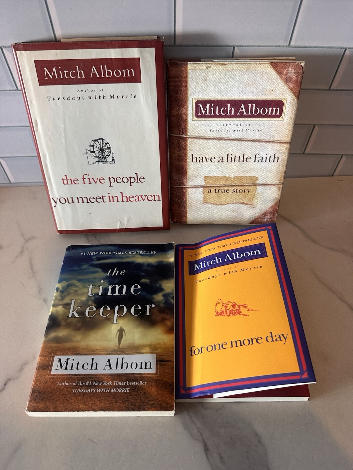 MITCH ALBOM LOT OF 4 Books