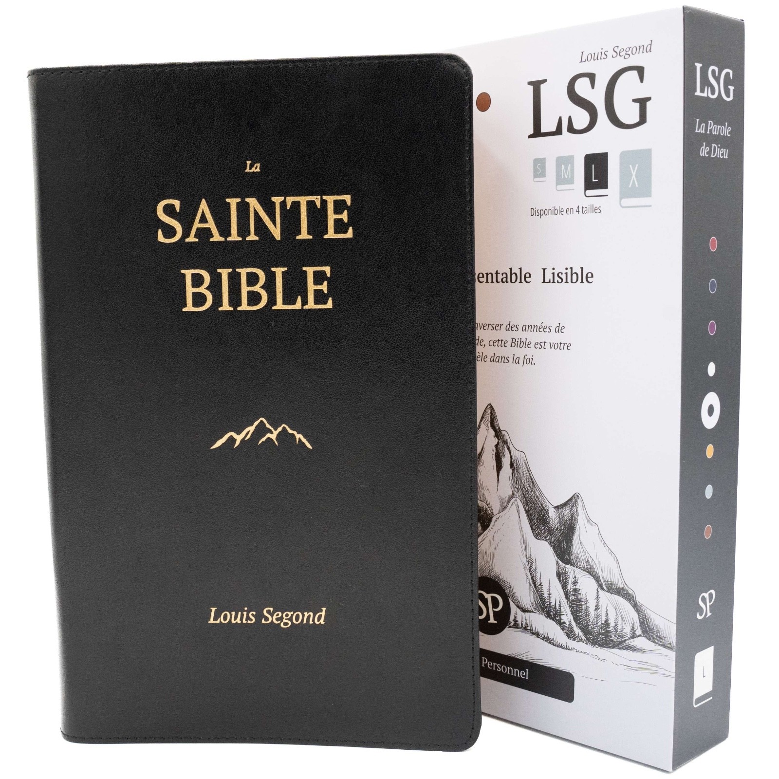 Louis Segond French Bible Large Print – LSG Sainte Bible Noir en Français by SP