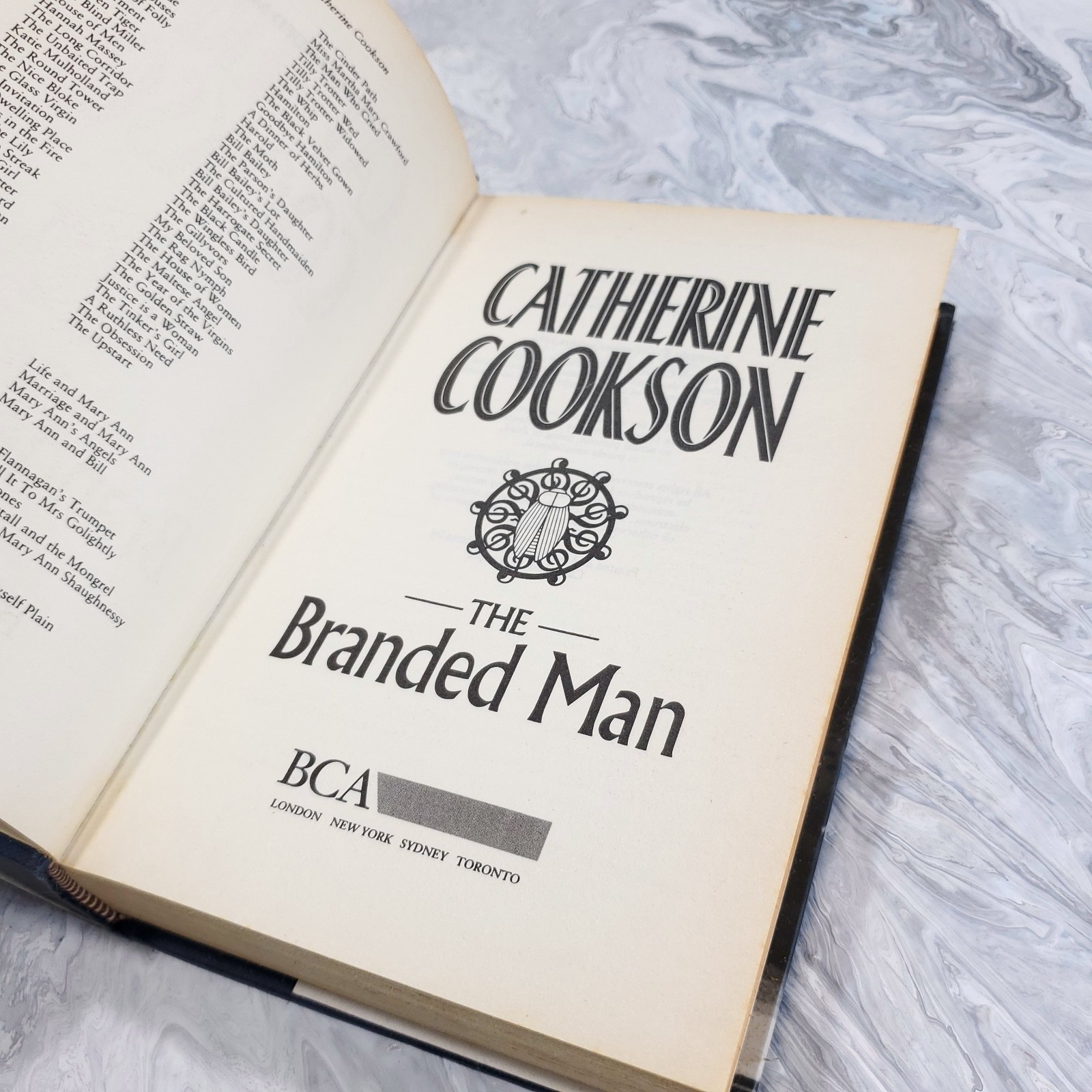 The Branded Man by Catherine Cookson Hardback Book