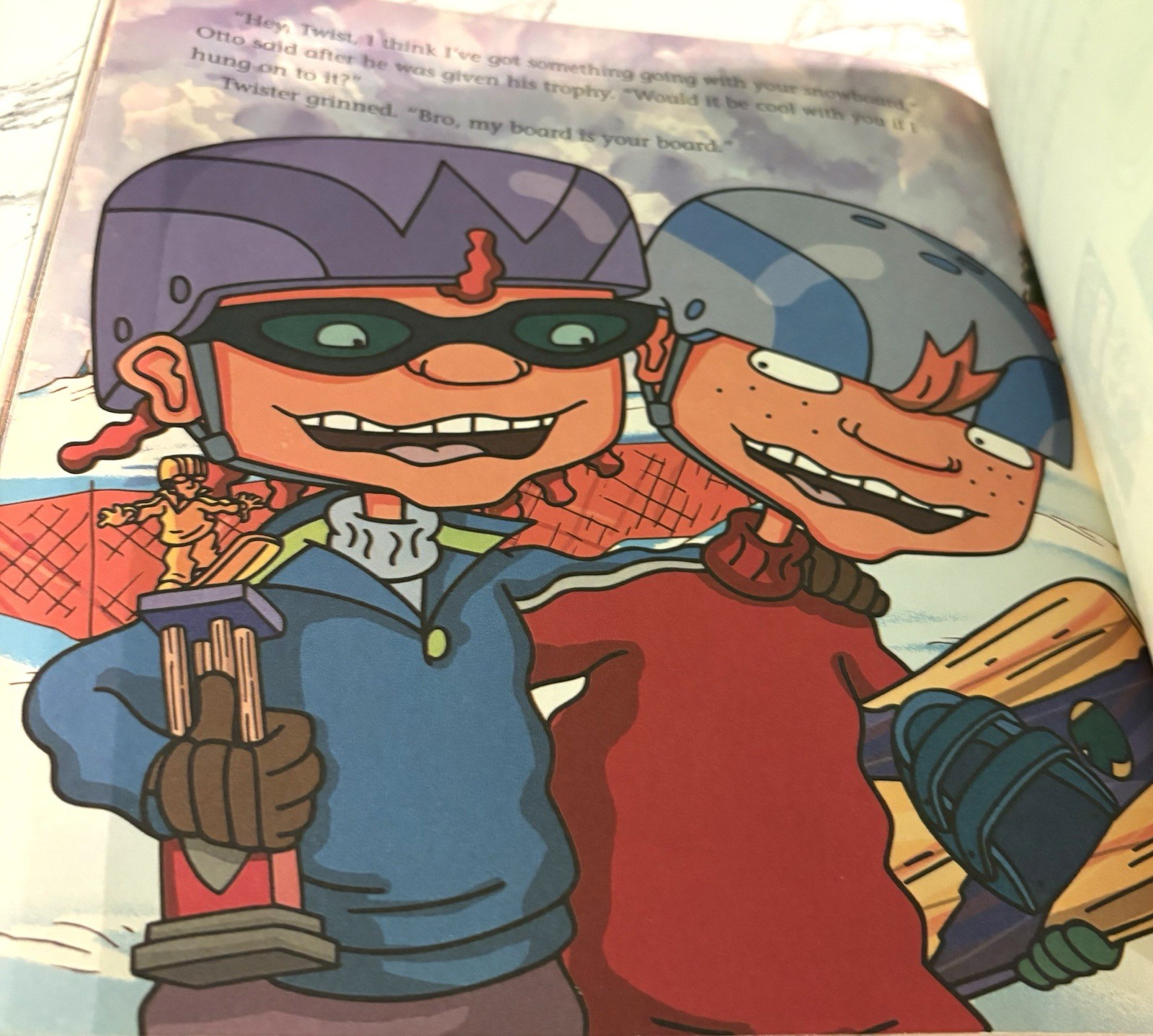 Vtg 2005 Nickelodeon TV Cartoon – Rocket Power – Board Games #2 Paperback Book