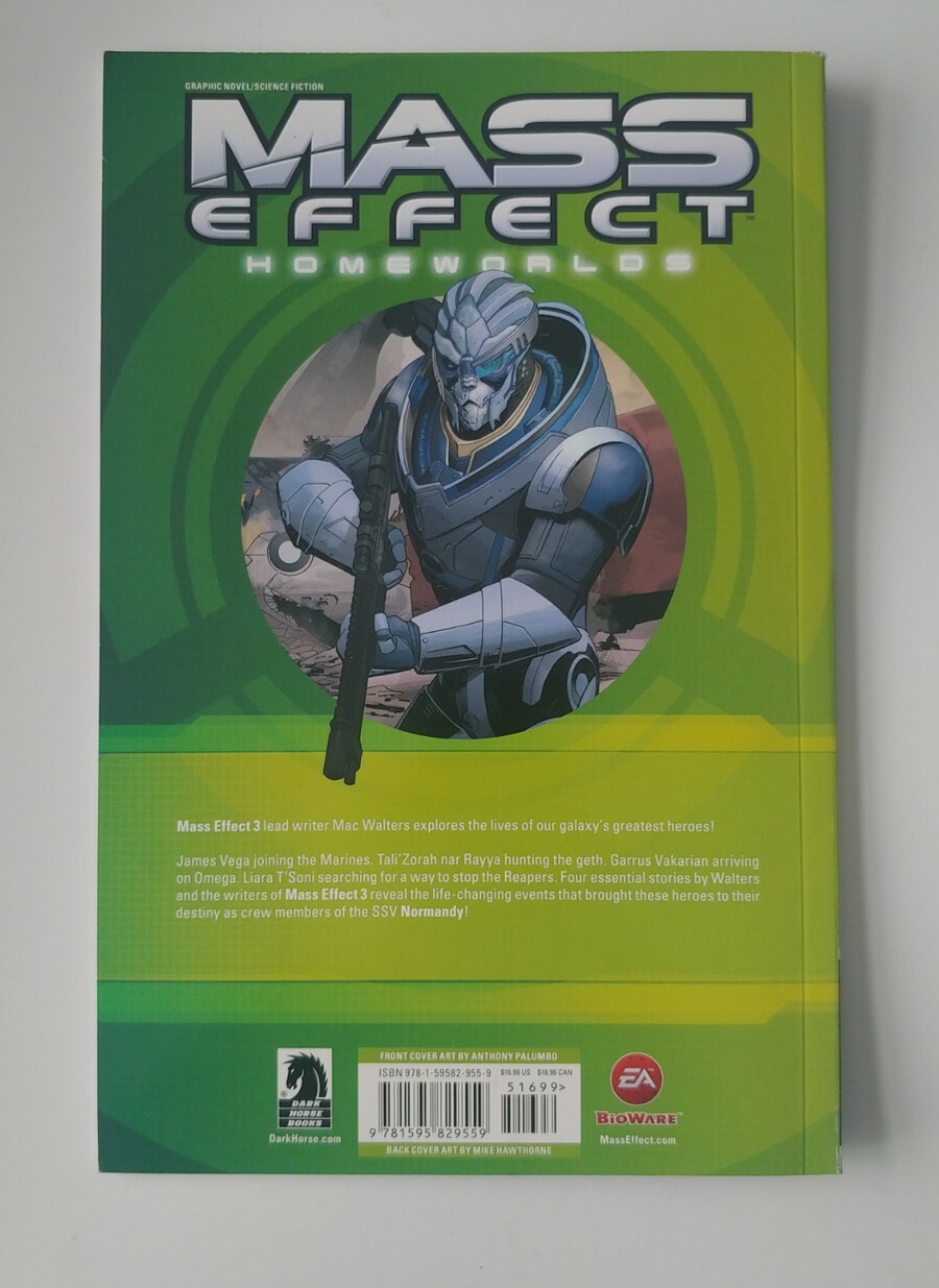 Mass Effect 3: Homeworlds Paperback – 2012 *LIKE NEW*