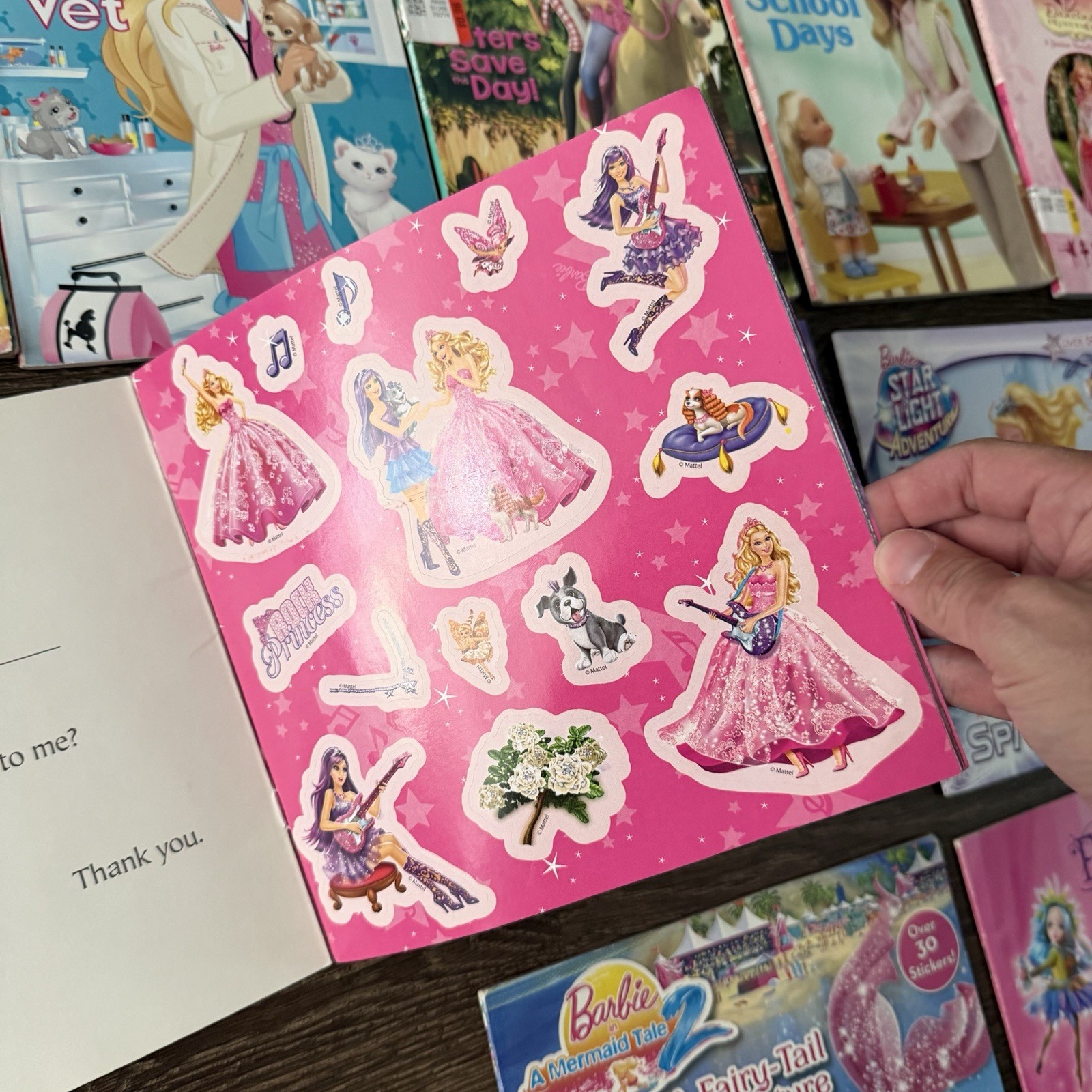 Barbie Book Lot 14 Fairytopia Mermaid Tale Golden Books Step Reading