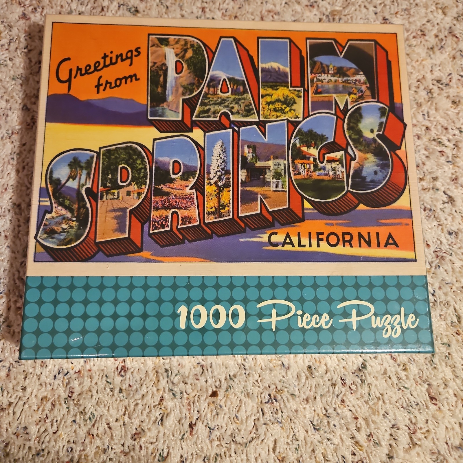 Greetings from Palm Springs Puzzle 1000 Piece by Gibbs Smith Gibbs Smith Gift…
