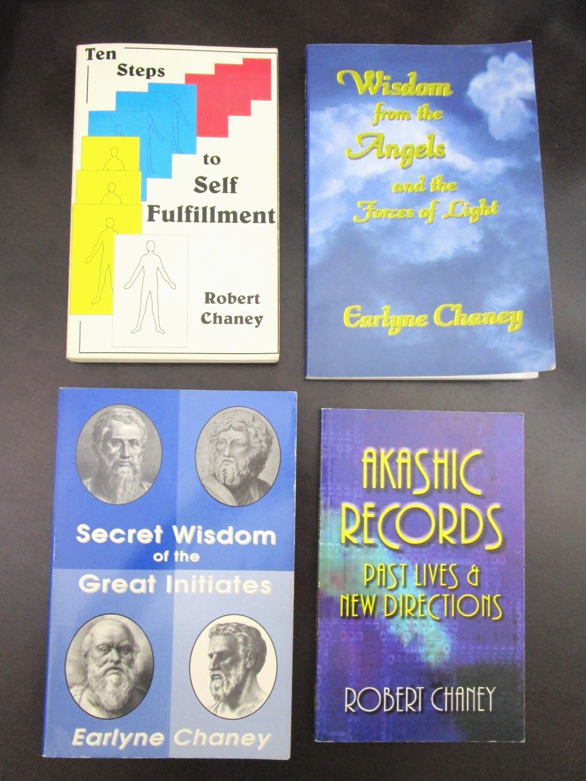 Lot of 4 books by Robert Chaney and Earlyne Chaney – ASTARA Inc.