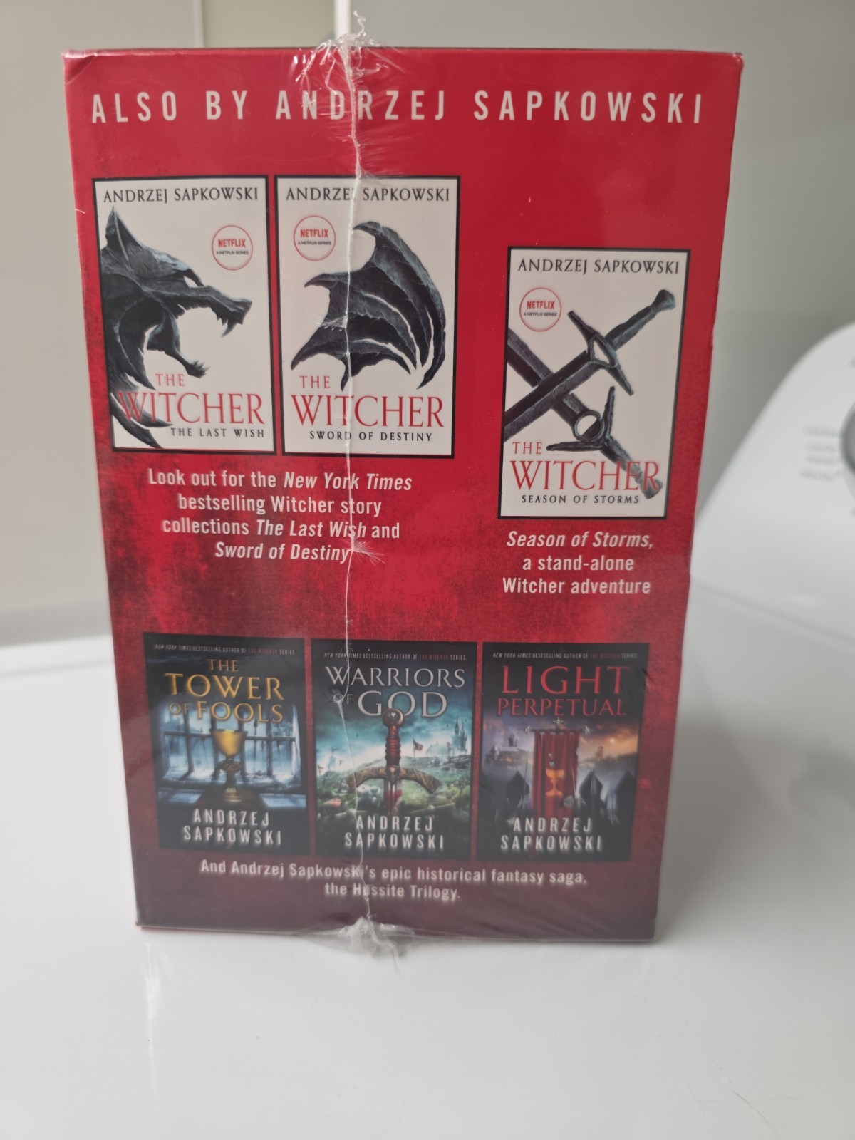 The Complete Witcher Saga Boxed Set:by Andrzej Sapkowski (2022, Trade Paperback)