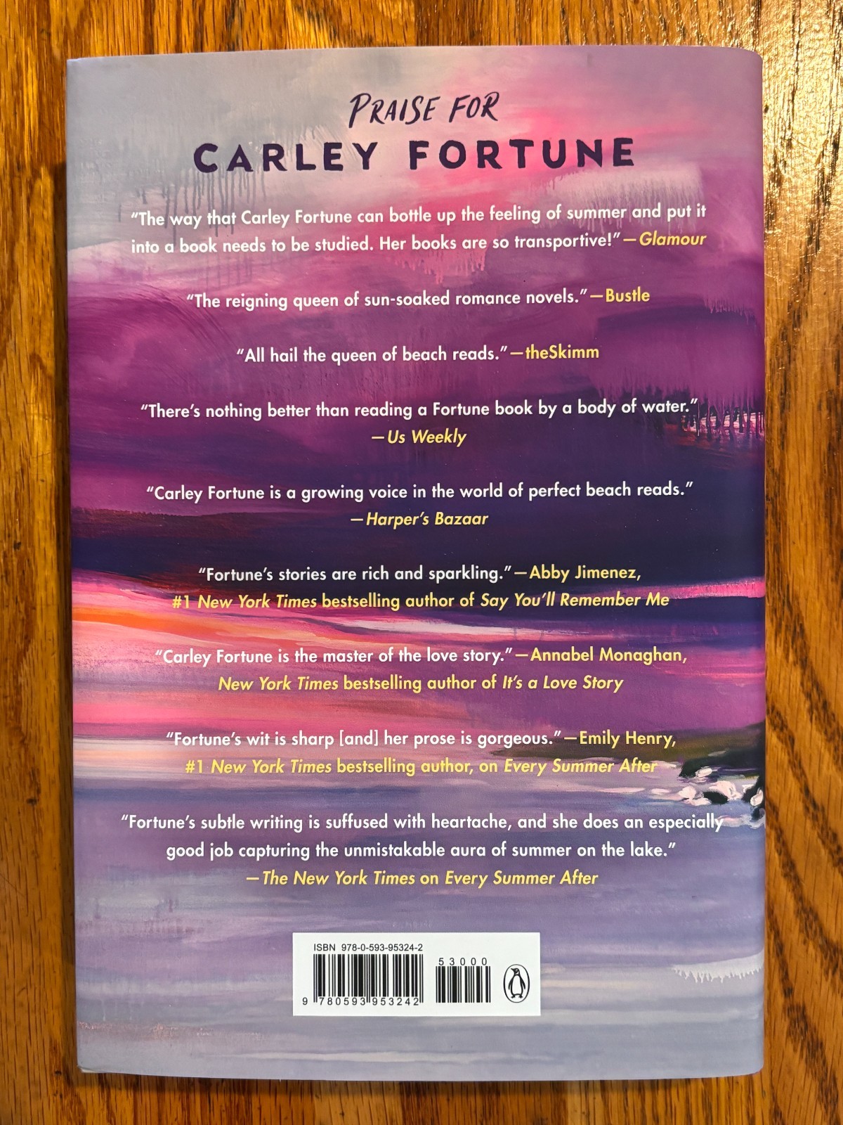 1st Printing hardcover OUR PERFECT STORM Carley Fortune