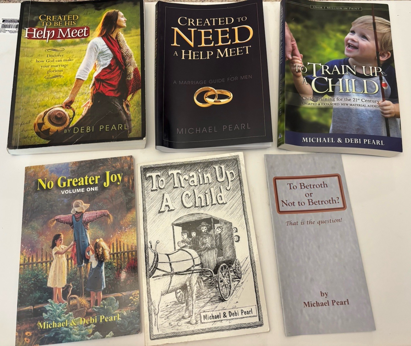 Michael Pearl Book/Pamphlet Lot Of 6 Paperbacks See Desc For List