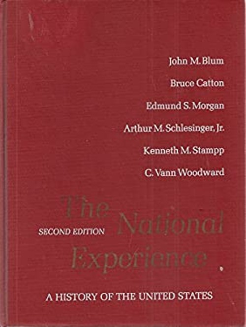 The National Experience; a History of the United States
