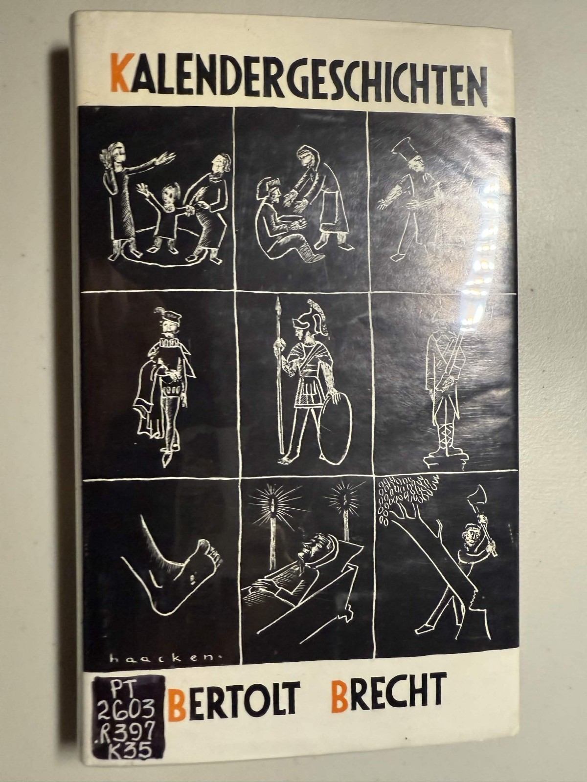 Kalendergeschichten – Bertolt Brecht Gebr Weiss, Verlag Berlin