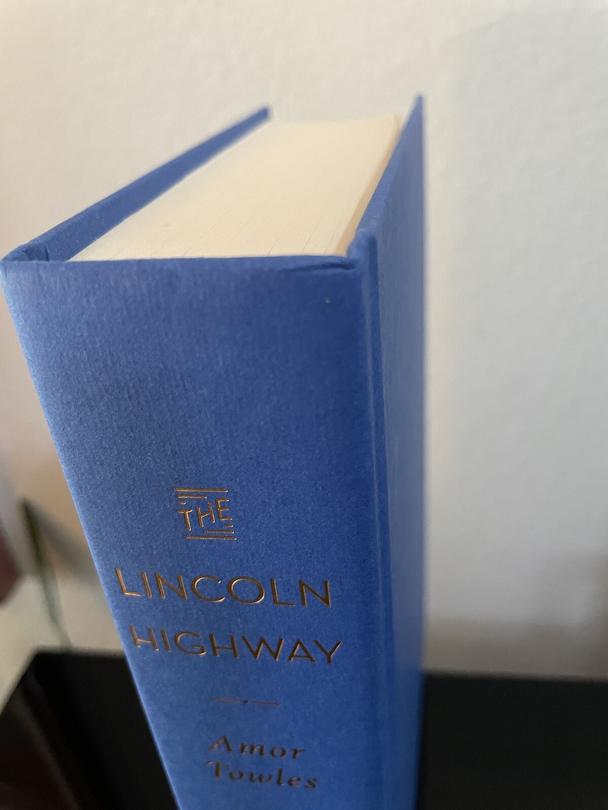 SIGNED ~ THE LINCOLN HIGHWAY by Amor Towles (2021, Hardcover) 1st/1st