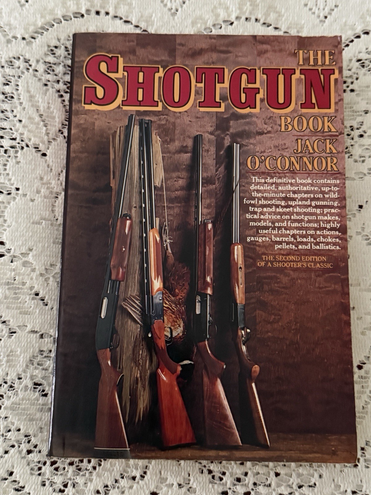 Jack O’Connor The Shotgun Book 2nd Ed Revised 1978 Knopf PB Borzoi Book