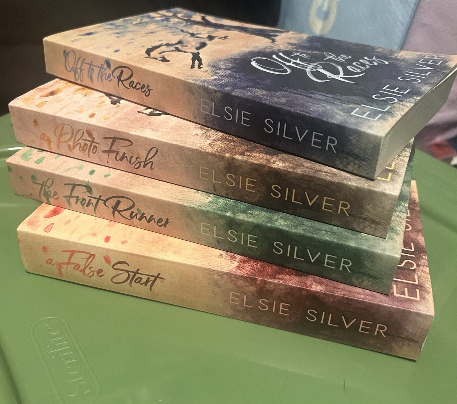 Elsie Silver Off to the Races 4-Book Paperback Romance Fiction. Special Edition