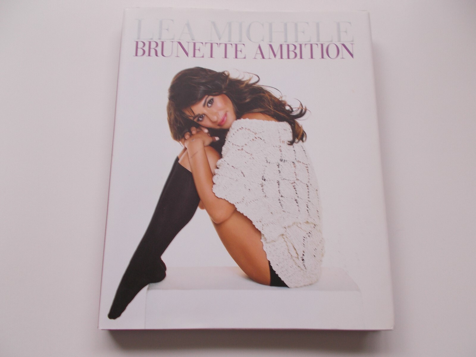 Lea Michele SIGNED “Brunette Ambition” (Hardcover 1st/1st)