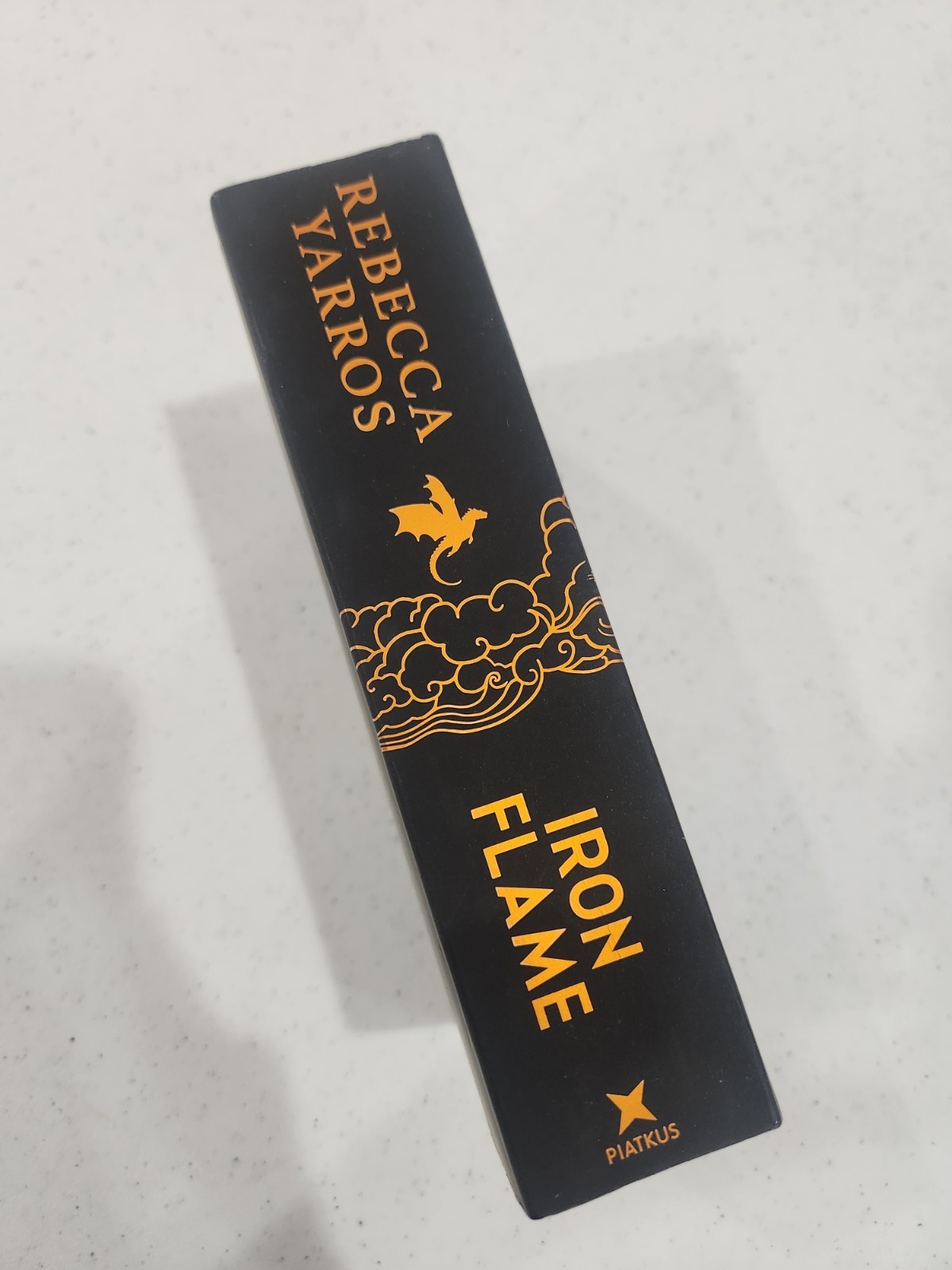 Iron Flame by Rebecca Yarros Paperback Empyrean Series Book #2 Best Seller Novel