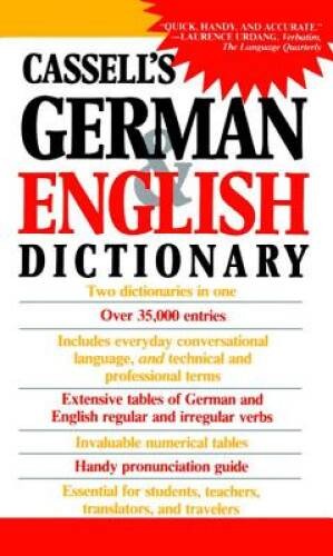 Cassell’s German & English Dictionary – Paperback By H.-C. Sasse – ACCEPTABLE
