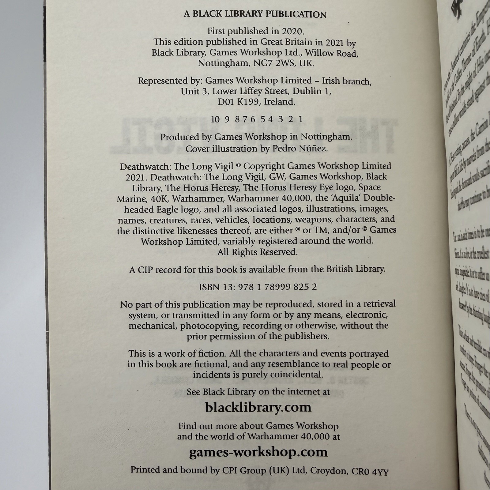 The Long Vigil: A Deathwatch Anthology – Steve Parker, Ben Counter & more (2021)