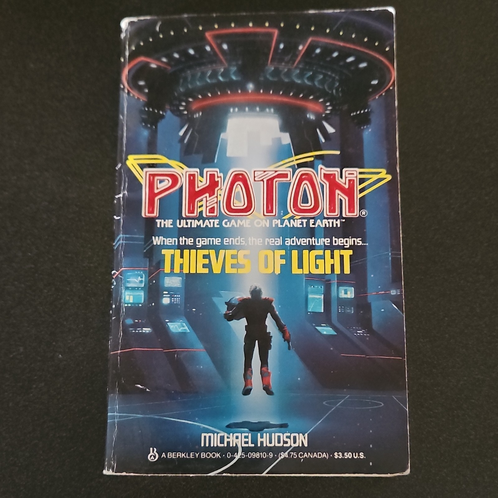 Photon Thieves of Light by Michael Hudson Paperback Berkley Sci-Fi Novel