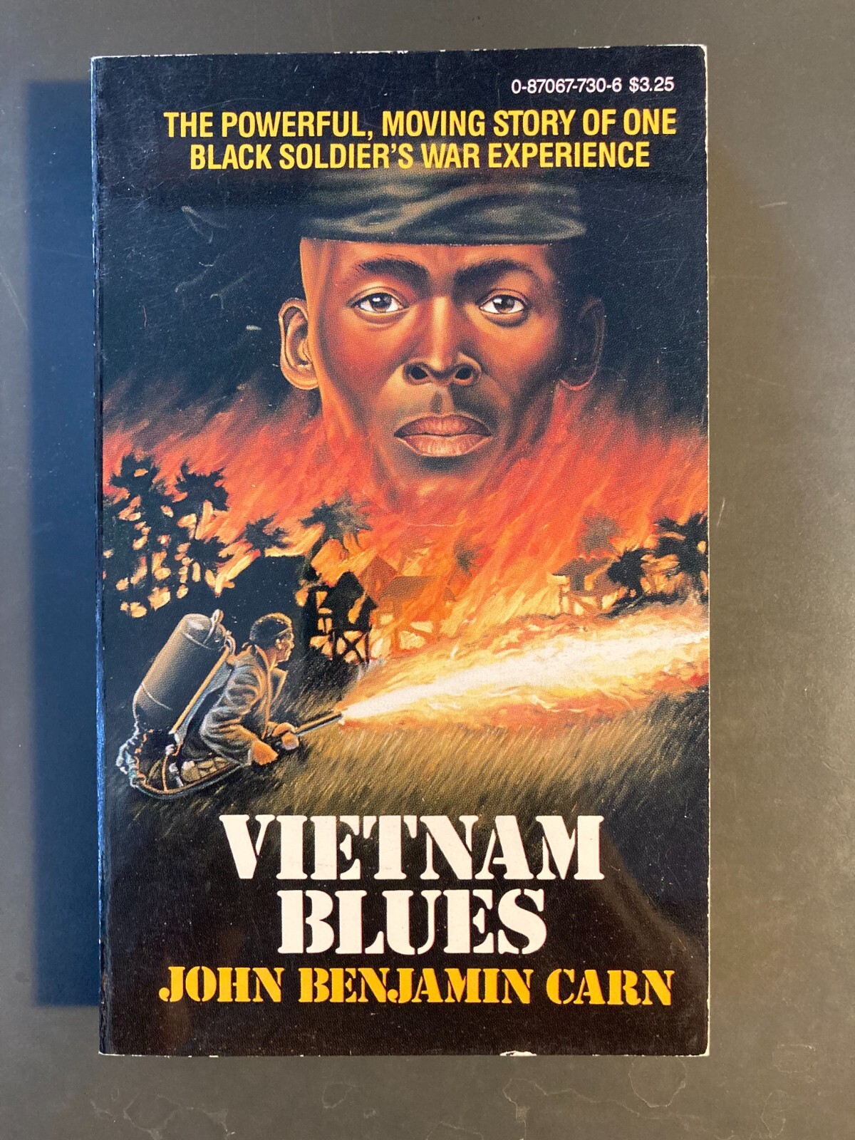 Vietnam Blues – John Benjamin Carn – FIRST EDITION Holloway House