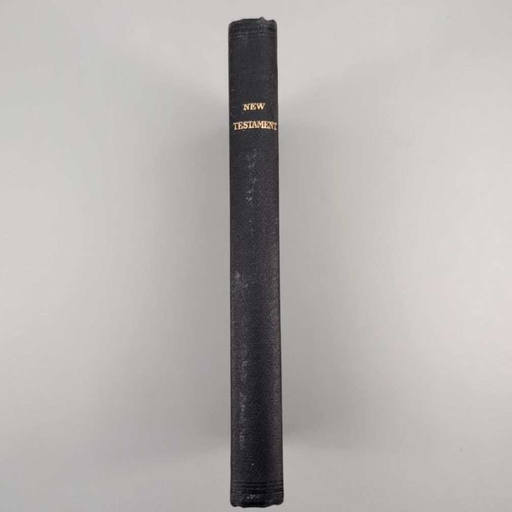Vintage New Testament Our Lord KJV American Bible Society Hardcover Black