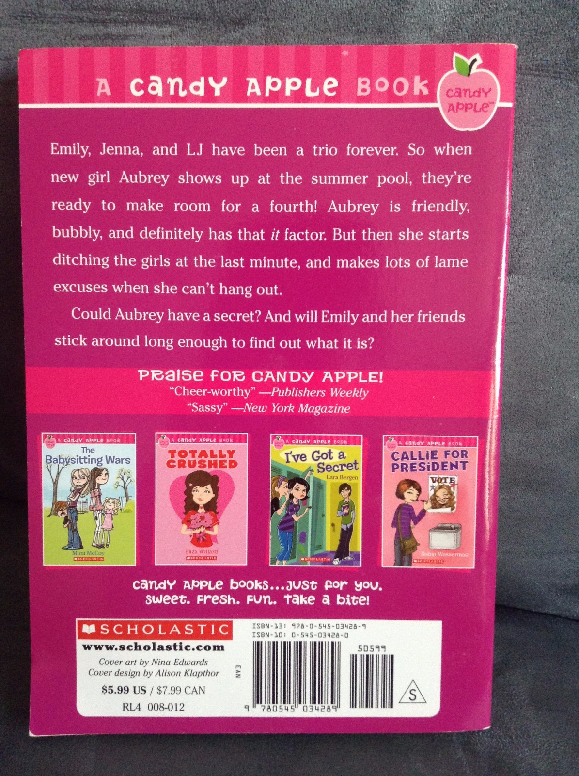 Candy Apple Ser.: Making Waves 10 by Randi Reisfeld and H. B. Gilmour (2008,…