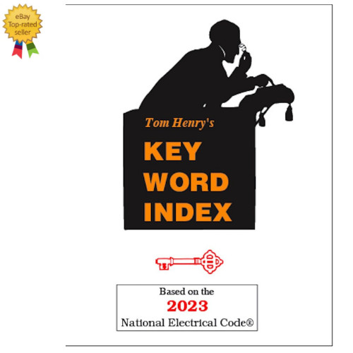 2023 Key Word Index by Tom Henry First Edition