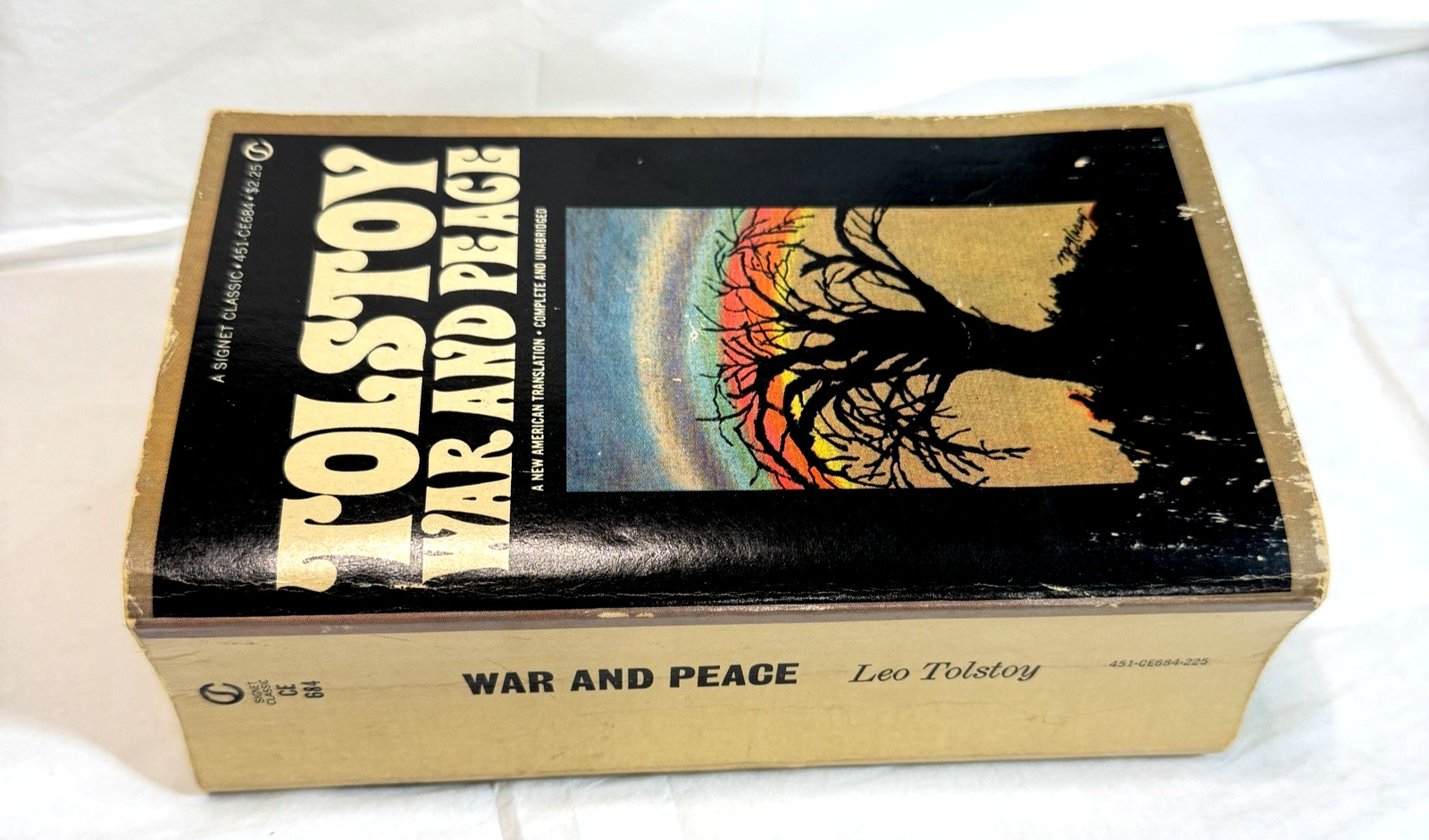 War and Peace by Leo Tolstoy, Paperback, 1st Signet 1967 New American Library