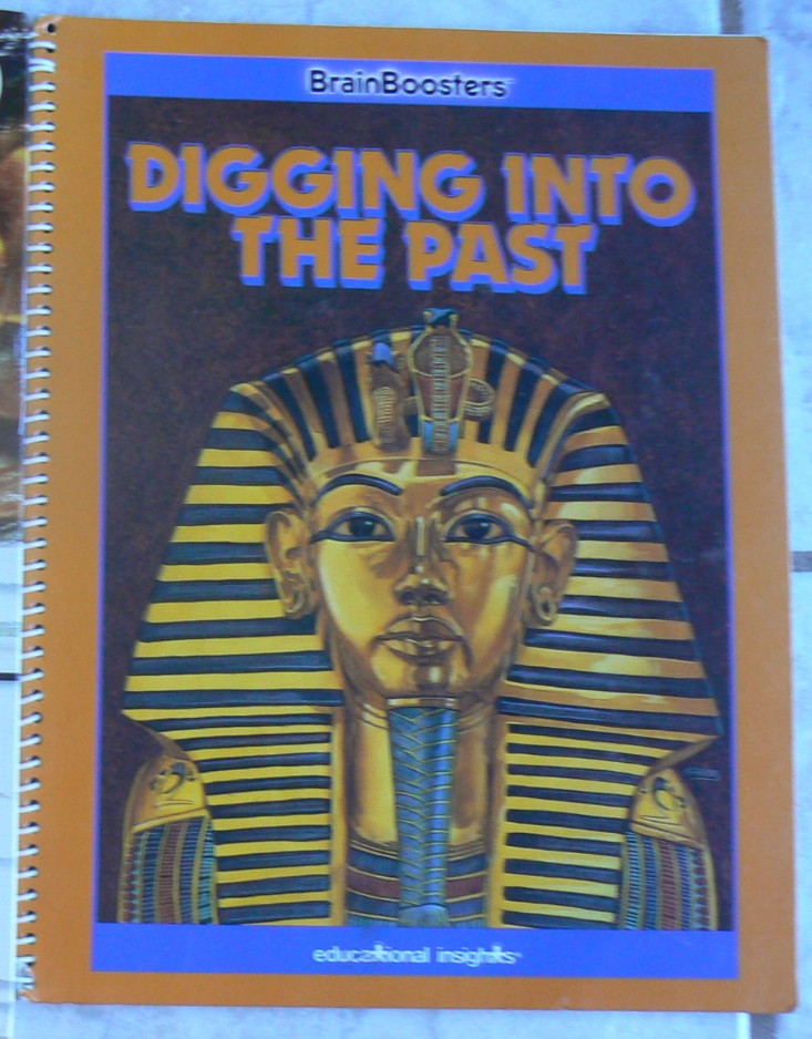 Educational Insights DIGGING INTO THE PAST,BrainBoosters,spiral LN! 32-pages