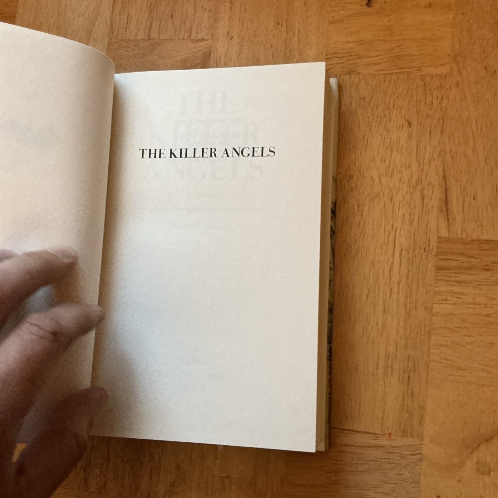 Killer Angels by Michael Shaara (1993, Hardcover) 5th Printing.
