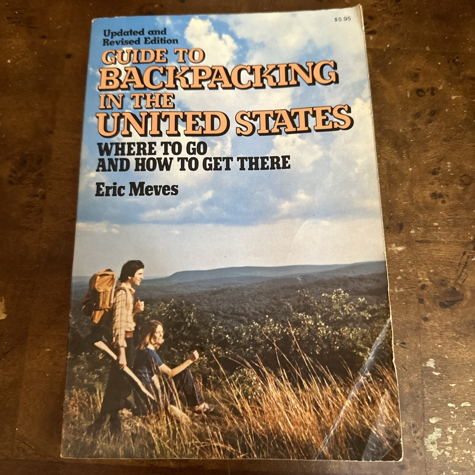 Guide to Backpacking in the United States paperback Updated Revised 1979 VG