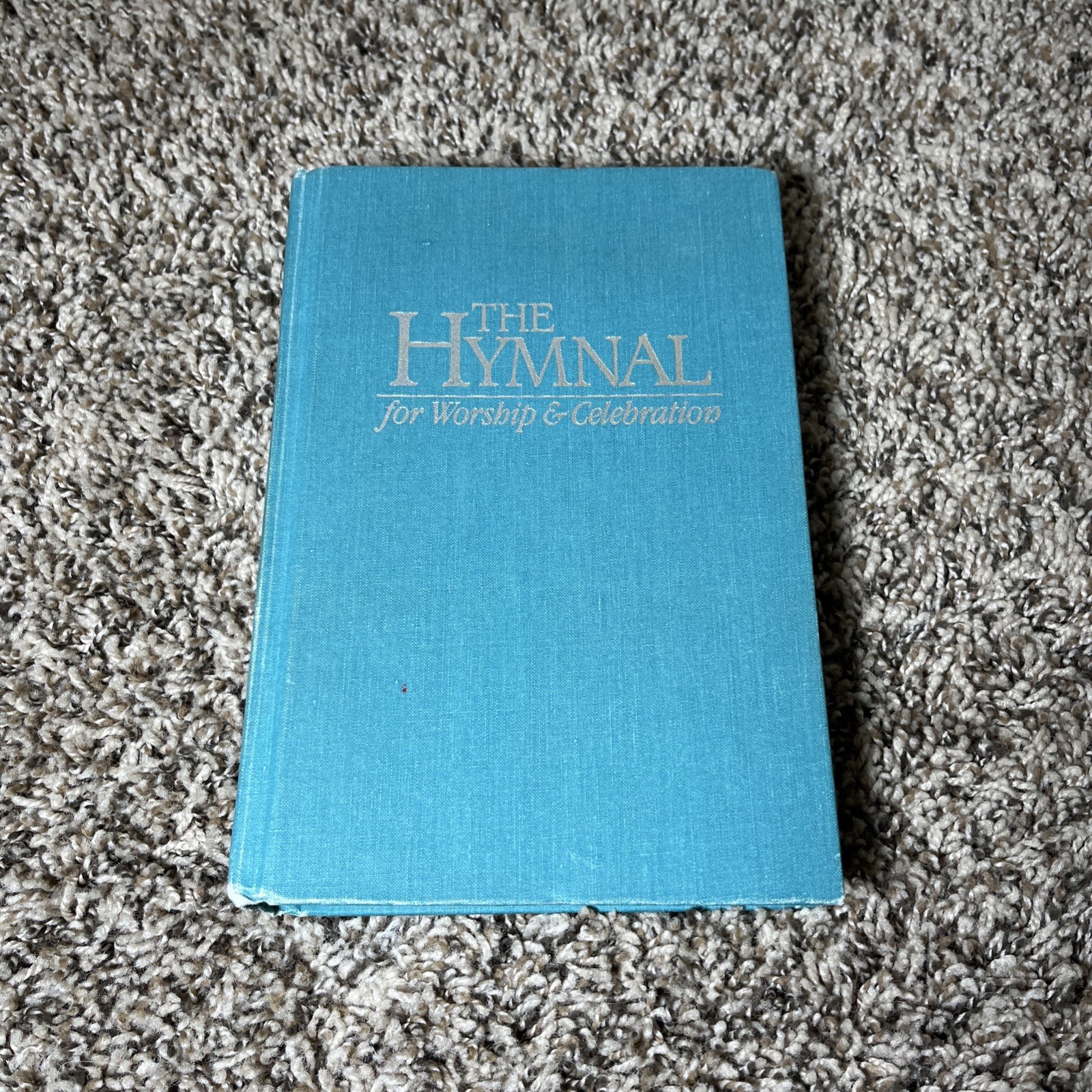The Hymnal for Worship and Celebration Lite Green Teal Hardcover 1986