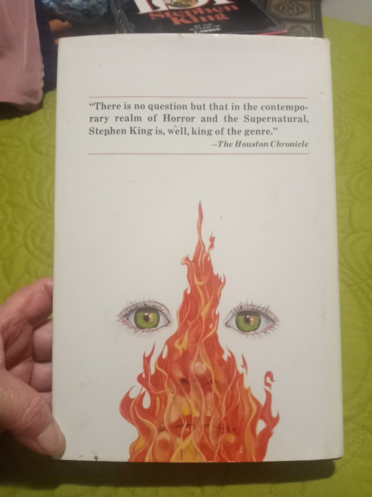 Firestarter Stephen King First Edition HCDJ~ 1980 Viking Press
