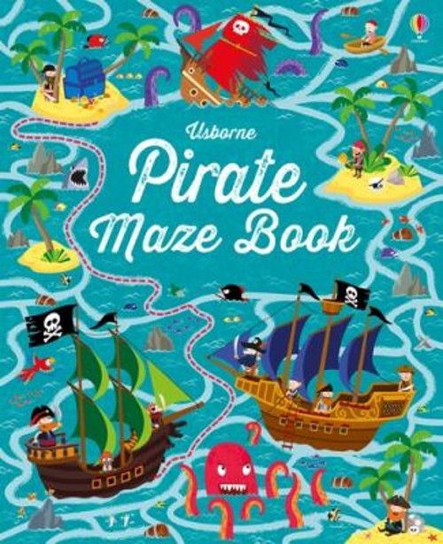 Pirate Maze Book Paperback Kirsteen ROBSON