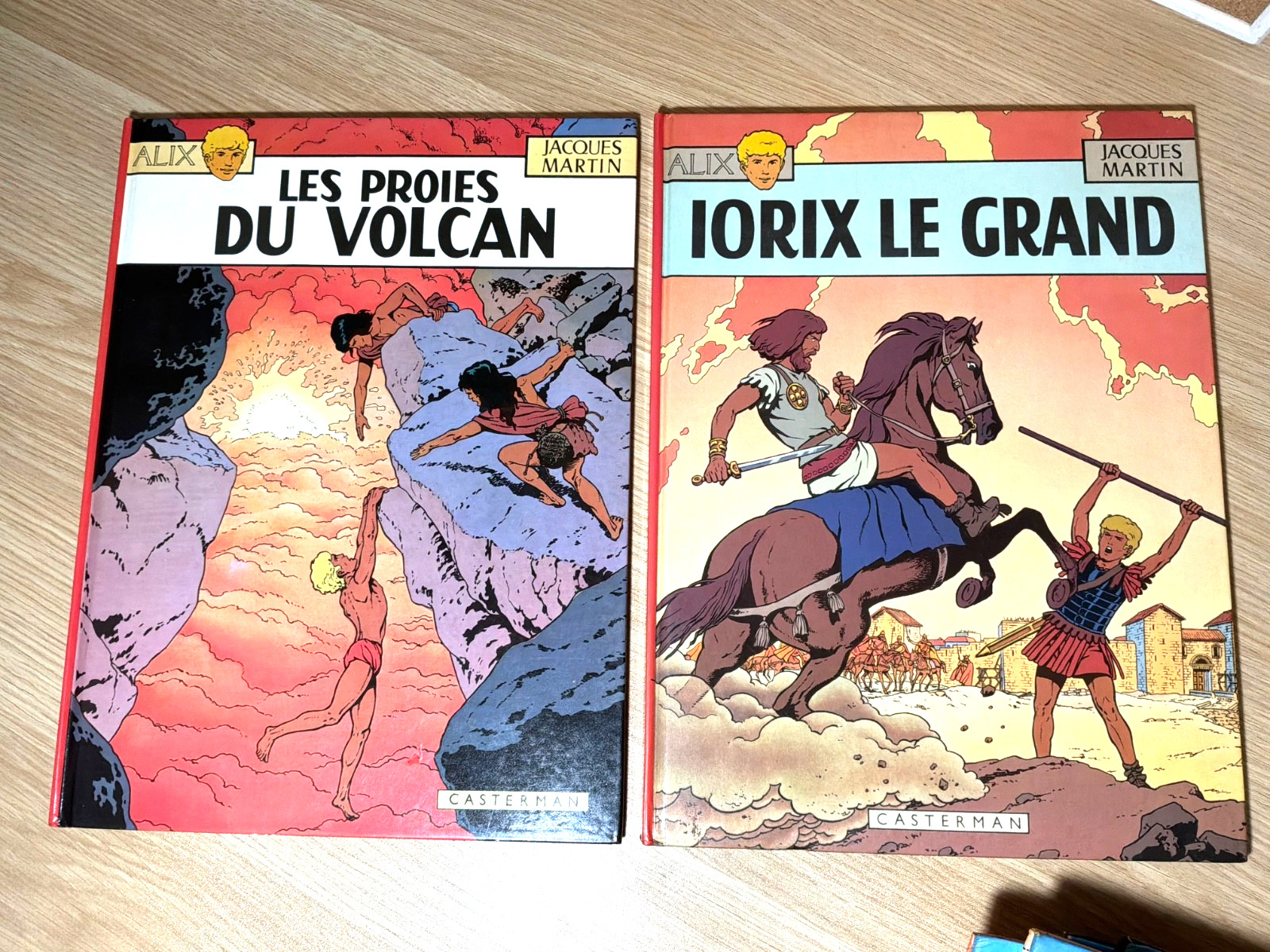 Les Aventures d’Alix bande dessinée 9-Volume Lot French Hardcover Vintage