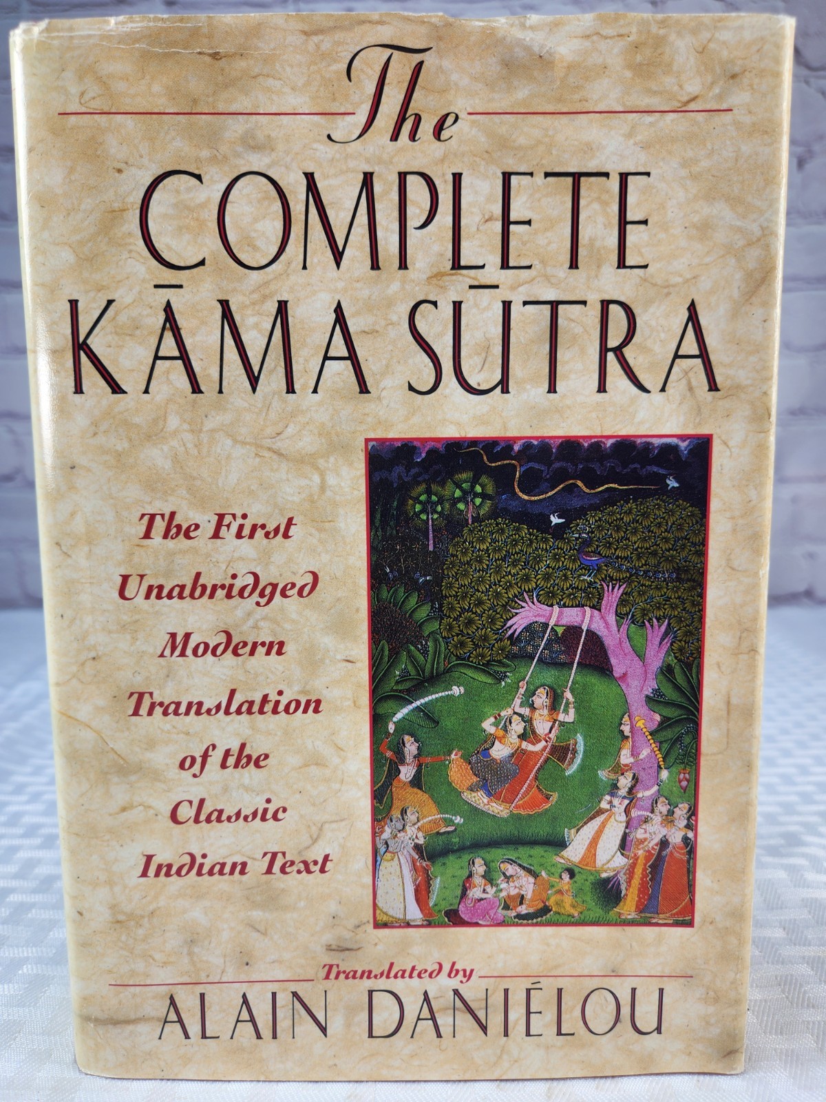 The Complete Kama Sutra Hardcover Book 1994 1st Edition Alain Danielou USA